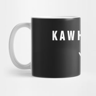 Kawhi Tho with Klaw. (White Font) Mug